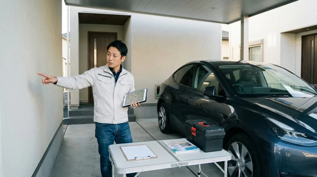 EV充電器設置費用も含めた検討